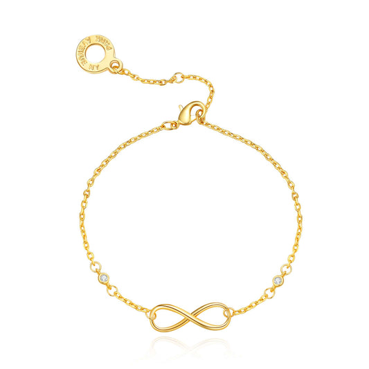 Armband Double Infinity, gold