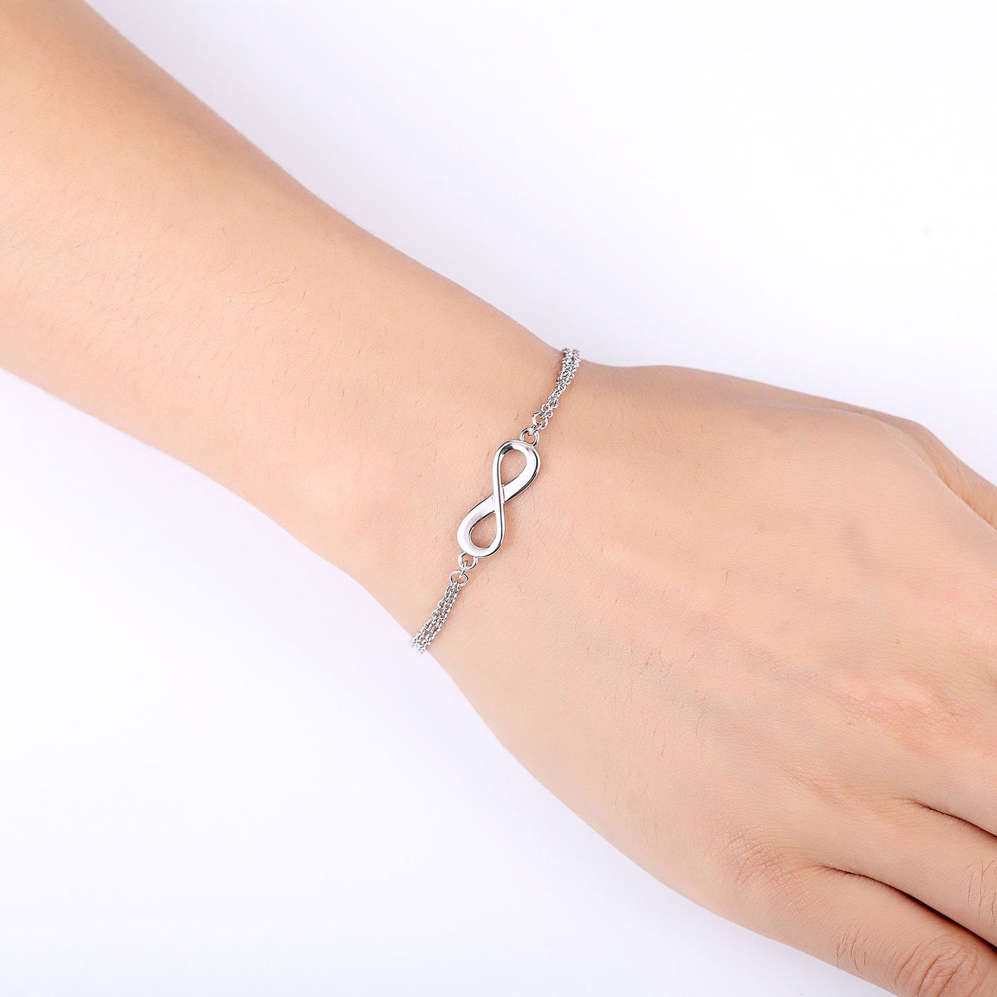 Armband Infinity, silber