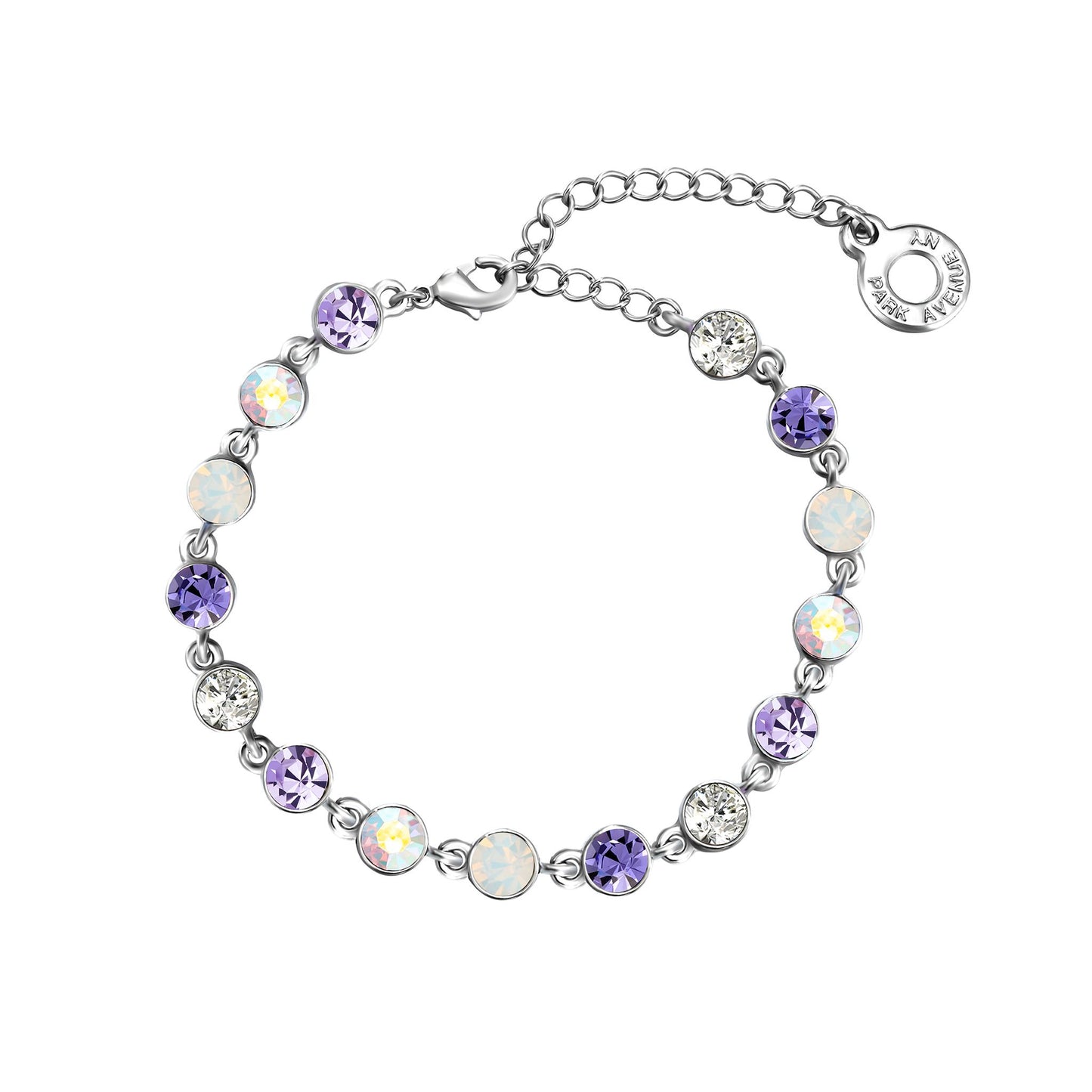 Armband Multicolor, silber violett