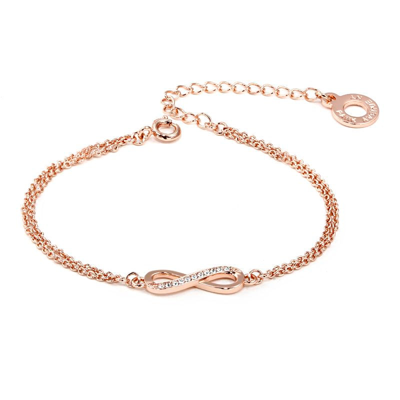 Armband Infinity, rotgold