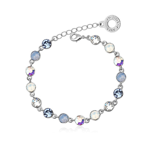 Armband Multicolor, silber hellblau