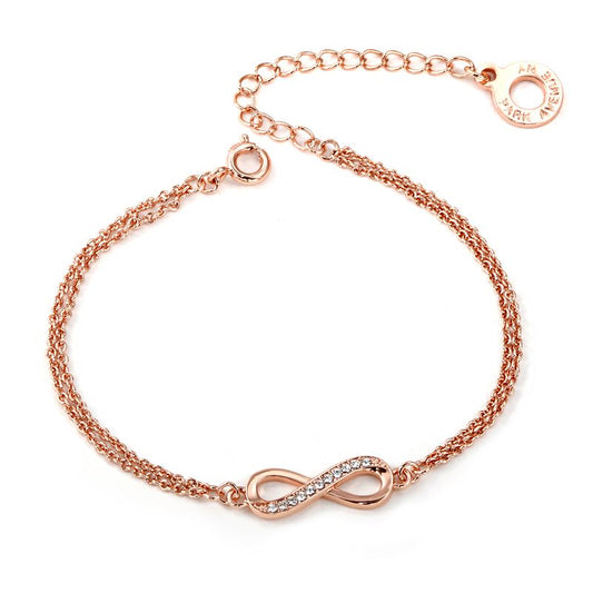 Armband Infinity, rotgold