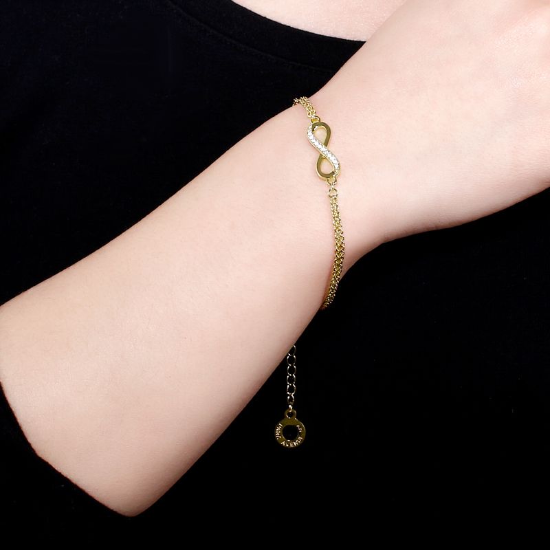 Armband Infinity, gold